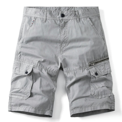 Men's Cargo Shorts Relaxed Fit Multi-Pocket Outdoor Cotton Shorts