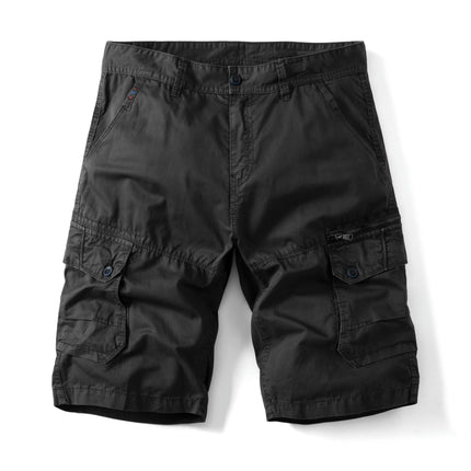 Men's Cargo Shorts Relaxed Fit Multi-Pocket Outdoor Cotton Shorts