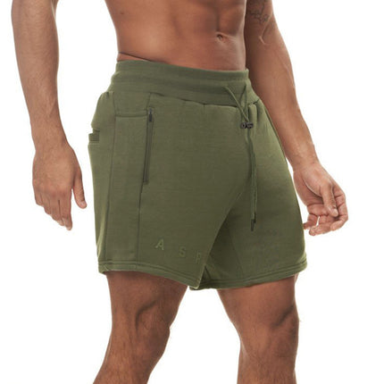 Men's Athletic Gym Shorts with Pockets Fit Running Outdoor Breathable Drawstring Shorts