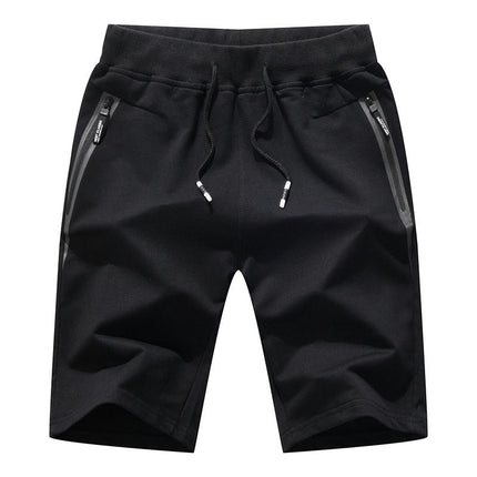 Men's Shorts Casual Classic Fit Drawstring Summer Beach Shorts with Pockets