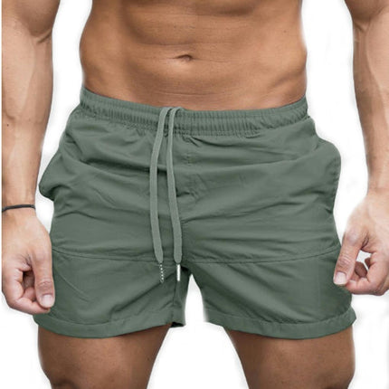 Men's Inseam Shorts Fit Relaxed Comfort Short Shorts with Pocket