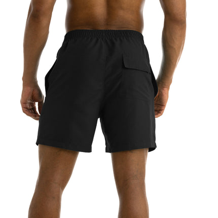 Men's Swim Trunks Quick Dry Beach Shorts with Pockets and Mesh Lining