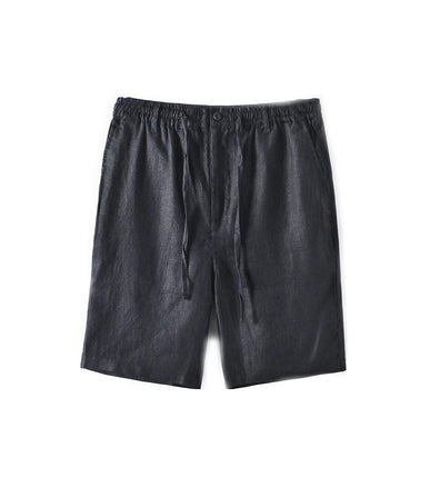 Men's Shorts Casual Linen Drawstring Summer Beach Shorts for Men