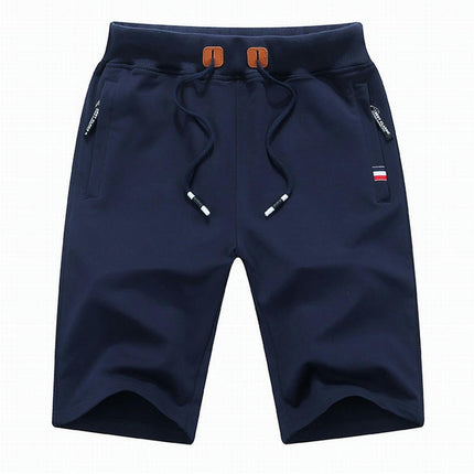 Men's Shorts Casual Drawstring Summer Beach Shorts with Elastic Waist