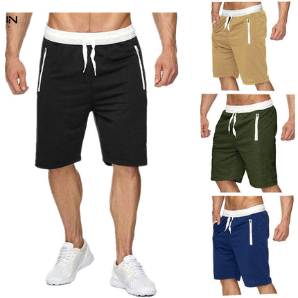 Men's Shorts Casual Summer Beach Shorts with Pockets