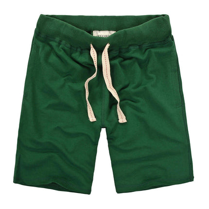 Men's Shorts Casual Workout Drawstring Shorts with Elastic Waist and Pockets