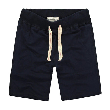 Men's Shorts Casual Workout Drawstring Shorts with Elastic Waist and Pockets