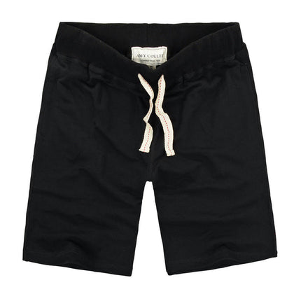 Men's Shorts Casual Workout Drawstring Shorts with Elastic Waist and Pockets