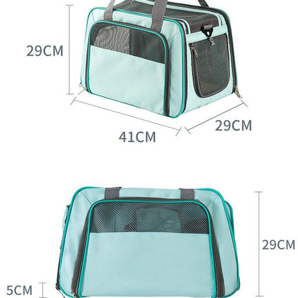 Carrier for Cat Small Dogs, Dog Carrier Airline Approved,  Soft Cat Carrier for Travel, Small Animal Carrier for Pets Under 12 Lbs