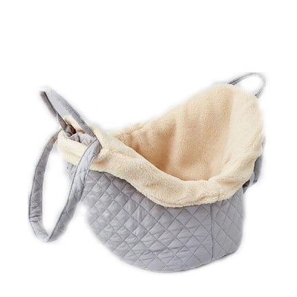 Dog Purse Carrier with Pocket and Safety Tether,Soft-Sided Small Dog Carrier for Small Pet Outdoor Shopping Tote Bag