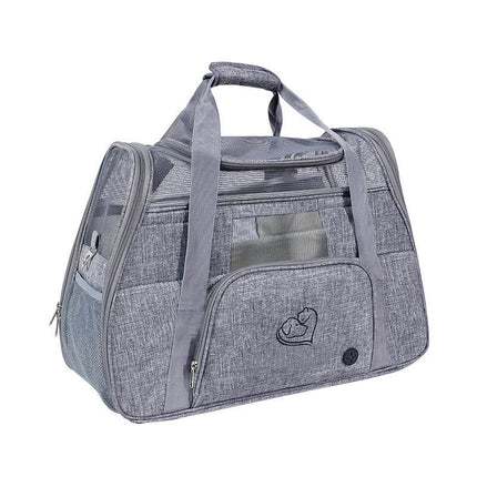 Top Loading Soft Pet Carrier for Large and Medium Cats Sturdy, Well-Ventilated, Collapsible for Easy Storage