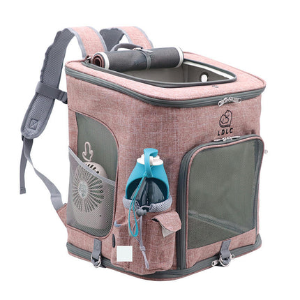 Cat Backpack Expandable Pet Carrier Backpack for Small Cats and Dogs, Foldable Dog Carrier Backpack