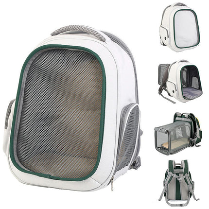 Cat Carrier Backpack with Breathable Mesh Expandable Cat Backpack, Best Choice for Travel Hiking Camping Outdoor