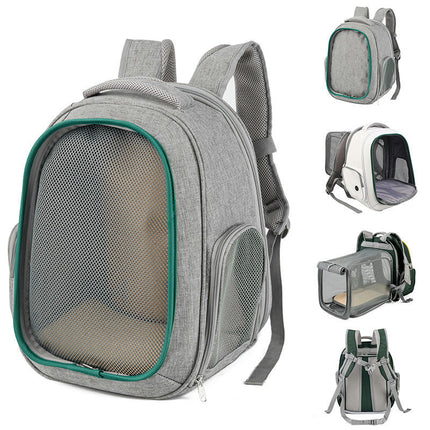 Cat Carrier Backpack with Breathable Mesh Expandable Cat Backpack, Best Choice for Travel Hiking Camping Outdoor