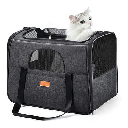 Soft-Sided Kennel Pet Carrier for Small Dogs, Cats, Puppy, Airline Approved Cat Carriers Dog Carrier Collapsible