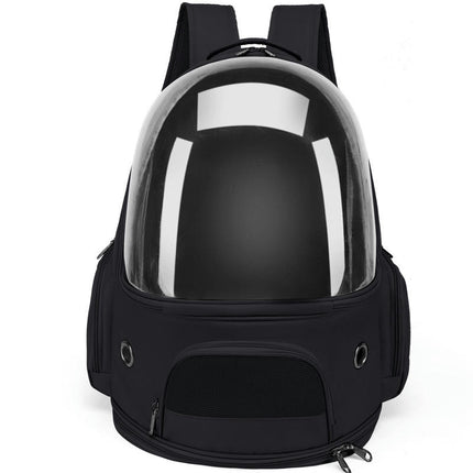 Cat Backpack Carrier, Breathable Bubble Capsule Pet Backpack Carrier with Window fr Cats Puppies Dogs Lightweight Rucksack