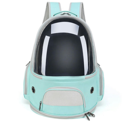 Cat Backpack Carrier, Breathable Bubble Capsule Pet Backpack Carrier with Window fr Cats Puppies Dogs Lightweight Rucksack