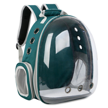 Cat Pet Backpack Bubble Rucksack, Outdoor Waterproof Clear Pet Capsule Bag, Ventilate Space Capsule Pet Backpack