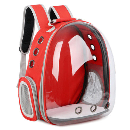 Cat Pet Backpack Bubble Rucksack, Outdoor Waterproof Clear Pet Capsule Bag, Ventilate Space Capsule Pet Backpack