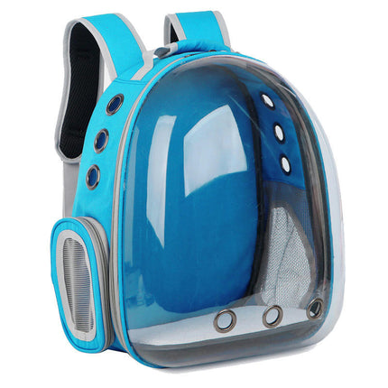 Cat Pet Backpack Bubble Rucksack, Outdoor Waterproof Clear Pet Capsule Bag, Ventilate Space Capsule Pet Backpack