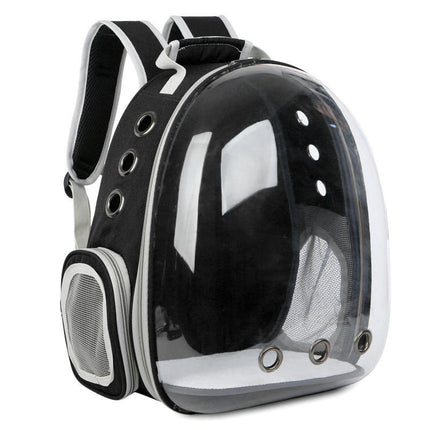 Cat Pet Backpack Bubble Rucksack, Outdoor Waterproof Clear Pet Capsule Bag, Ventilate Space Capsule Pet Backpack