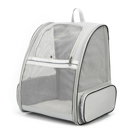 Expandable Pet Carrier Backpack for Cats, Dogs and Small Animals, Portable Pet Travel Carrier, Super Ventilated Design