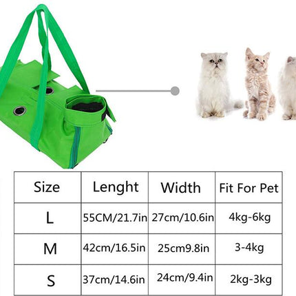 Lightweight Portable Foldable Cat Backpack - Small Dog Outdoor Emergency Backpack Carrier