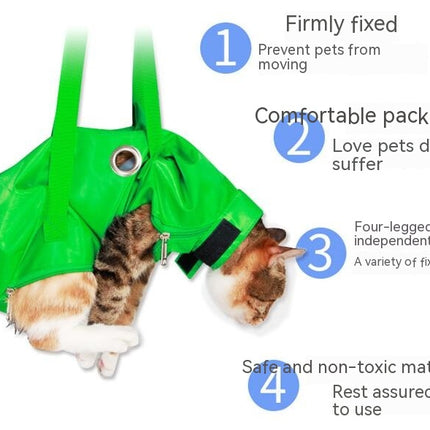 Lightweight Portable Foldable Cat Backpack - Small Dog Outdoor Emergency Backpack Carrier