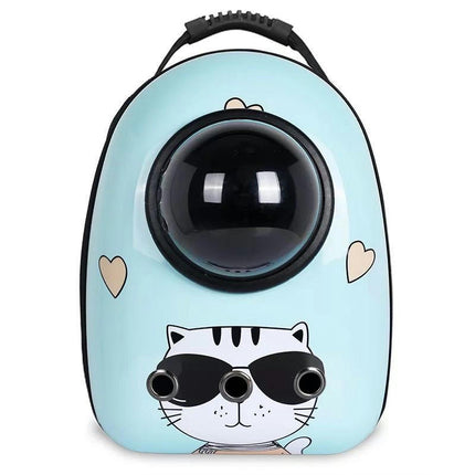 Cat Dog Carrier Backpack, Pet Carrier Back Pack for Small Medium Cat Puppy Doggie,Travel Space Capsule