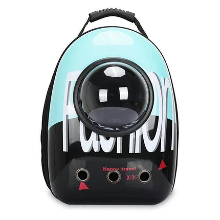 Pet Travel Carrier Backpack, Cat Dog Dome Space Capsule Bubble Backpack, Portable Breathable Knapsack for Hiking Traveling