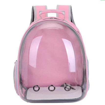 Pet Travel Carrier Backpack, Cat Dog Dome Space Capsule Bubble Backpack, Portable Breathable Knapsack for Hiking Traveling