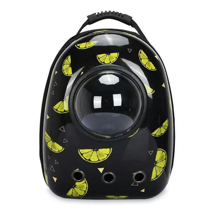 Pet Travel Carrier Backpack, Cat Dog Dome Space Capsule Bubble Backpack, Portable Breathable Knapsack for Hiking Traveling