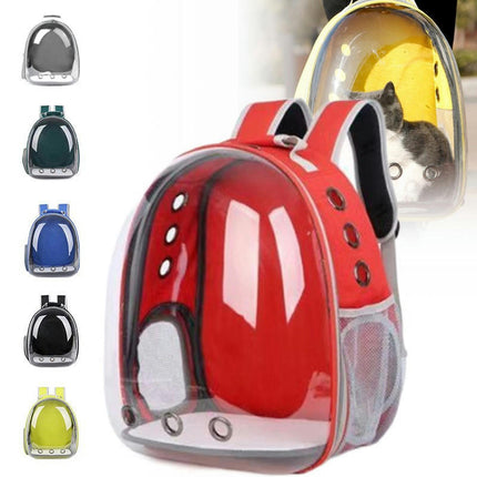 Cat Carrier Backpack Capsule, Pet Carrier Backpack Front Pack for Small to Medium Cats for Traveling, Hiking and Outdoor Use