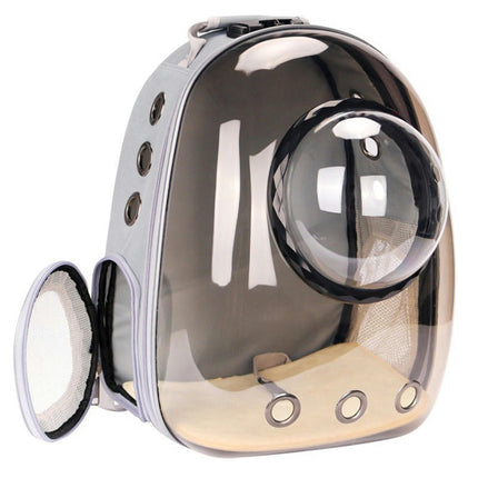 Cat Carrier, Pet Backpack Bubble Backpack, Outdoor Waterproof Transparent Capsule Pet Backpack