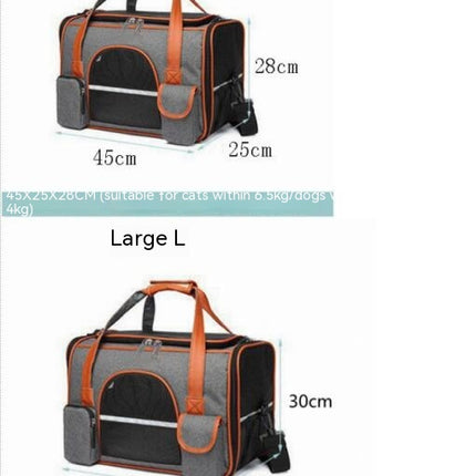 Pet Carrier Bag for Dog Cat,Portable Pet Bag Folding Fabric Pet Travel Carrier Pet Cage for Small Dog