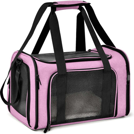 Pet Carrier for Small Cats, Soft Sided Pet Carrier for Small Dogs, Pet Privacy Travel Carrier