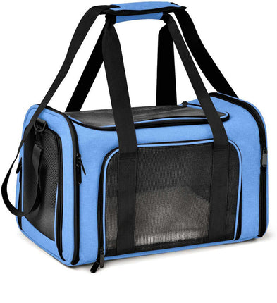 Pet Carrier for Small Cats, Soft Sided Pet Carrier for Small Dogs, Pet Privacy Travel Carrier