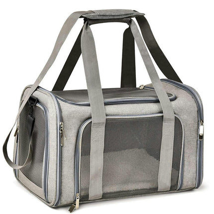 Pet Carrier for Small Cats, Soft Sided Pet Carrier for Small Dogs, Pet Privacy Travel Carrier