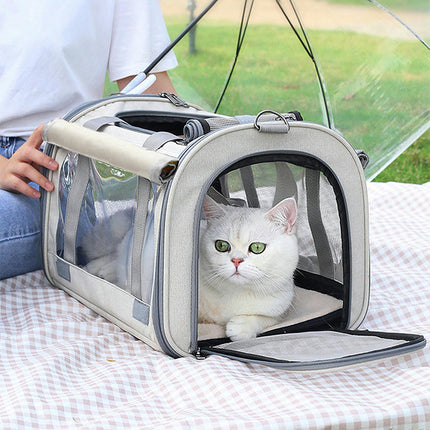 Pet Carrier for Cats, Soft Sided Pet Carrier for Small Cats, Pet Carrier for Small Dogs, Pet Privacy Travel Carrier