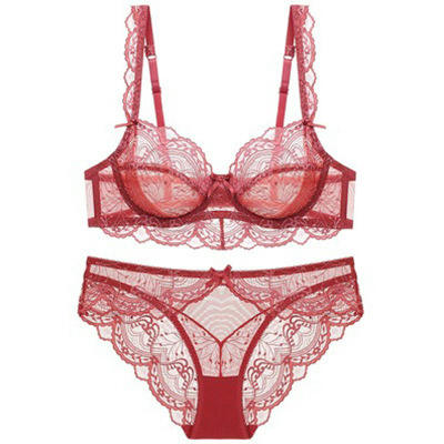 Women's Lingerie Sets Two Piece Sexy Lingerie Floral Lace Bra and Panty Sets for Women 1