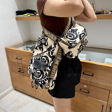 Bags for Women Handbags Purses Crossbody Bags Ladies Shoulder Bag 2 Pieces Shoulder Bag