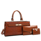 Brown set bag