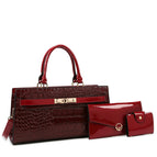 Wine red set bag