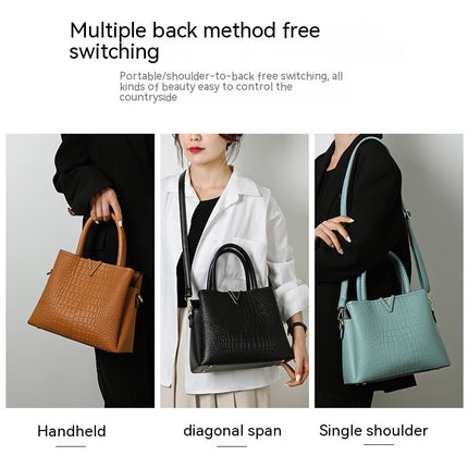 Bag For Women 3 Pcs Handbag Shoulder Crossbody Bag Vintage Leather Bags Purse for Women