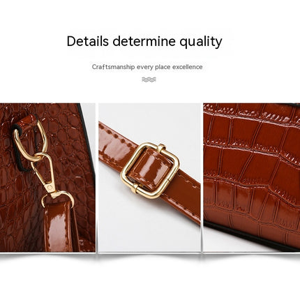 Women Handbags Sets 3 Pcs Large Capacity Handbag Shoulder Bag Clutch Purse PU Leather Bag for Women