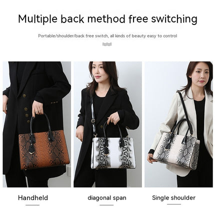 PU Leather Bags for Women Handbag Set for Women 3 Pcs Tote Purse Handbags Leather Satchel Bag