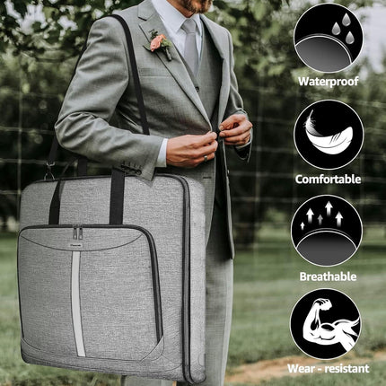 Laptop Bag Slim Briefcase Laptop Case for Men Waterproof Computer Bags for Work Business Travel