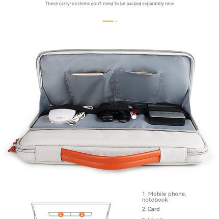 Laptop Sleeve for Waterproof,Laptop Bag Case with Portable Handle and Pocket Portable Briefcase