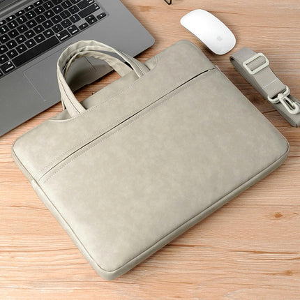 Laptop Bag,PU Leather Laptop Case for Women Computer Bag Briefcase Work Business