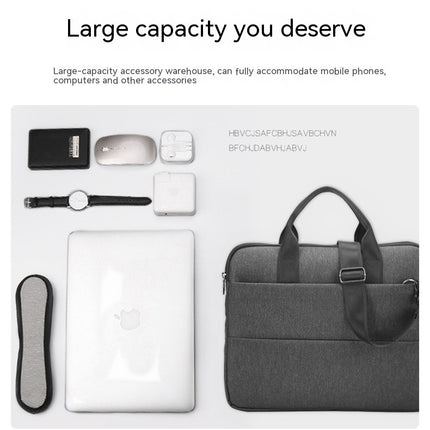 Laptop Bag Slim Briefcase Large Laptop Case for Men Women Waterproof Computer Bags for Work Travel